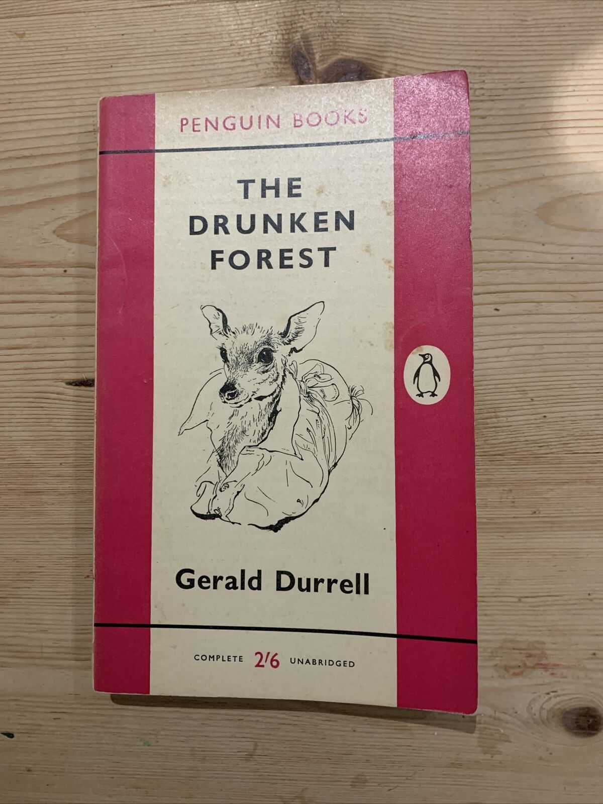 The DRUNKEN FOREST By Gerald Durrell Penguin Books 1960 No 1314 - South America