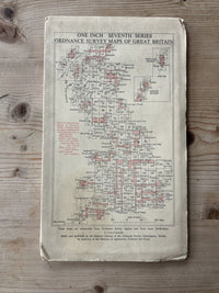 PRESTON Ordnance Survey Seventh Series Paper One inch 1961 Sheet 94 Lancaster