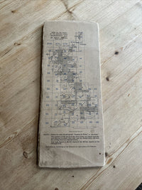 ENGLAND SOUTH EAST & London Ordnance Survey CLOTH Sh 1 Qu. In Map 4th Ed 1945