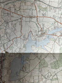 MANNINGTREE and DEDHAM Pathfinder 1053 Ordnance Survey 1:25000 1986 Alston Water