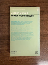 UNDER WESTERN EYES by Joseph Conrad 1979 - PENGUIN MODERN CLASSIC PAPERBACK