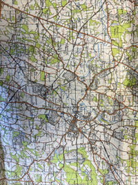 GUILDFORD & HORSHAM Ordnance Survey Fifth Edition Sheet 124 1 Inch 1941 No Cover