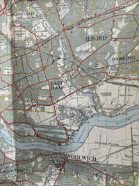 LONDON N E North East Ordnance Survey Seventh Series One inch 1958 Sheet 161