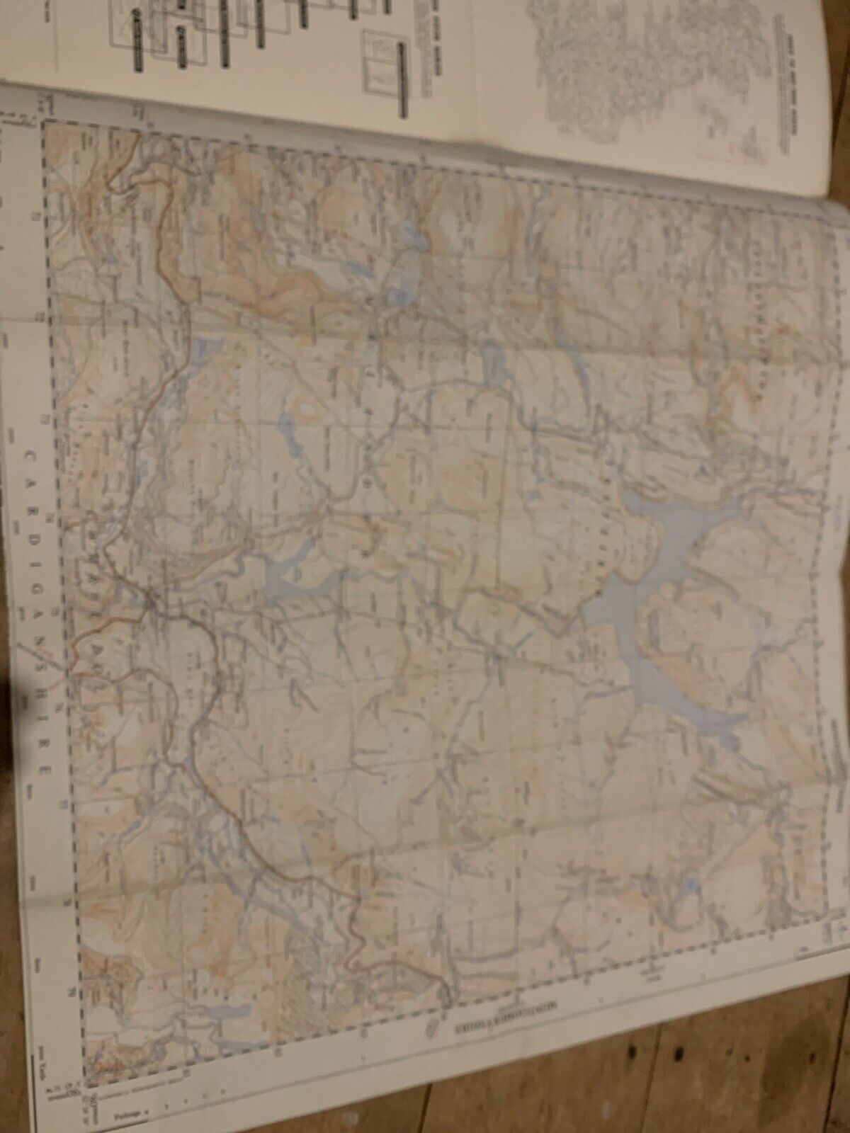 Pint-erwyd  - Wales - Ordnance Survey Map 1964 -  1:25,000