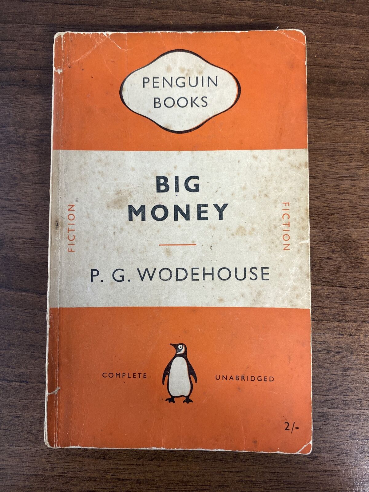 Penguin Books Big Money P.G Wodehouse 1953