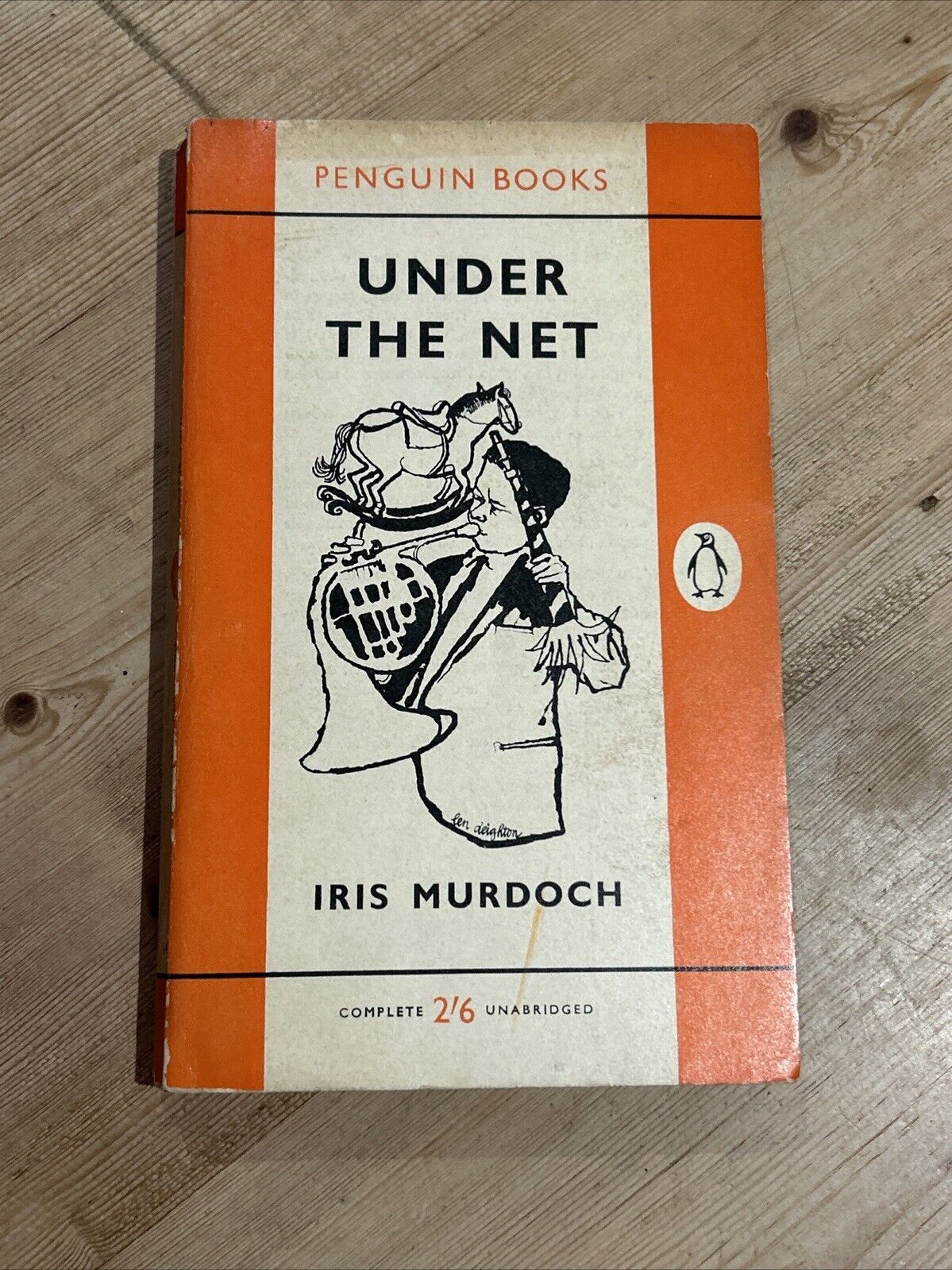 UNDER THE NET Iris Murdoch - Penguin Books No 1455 1960 First