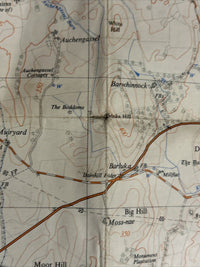 KIRKCUDBRIGHT Ordnance Survey 1:25000 First Series Map NX65 1953 Twynholm