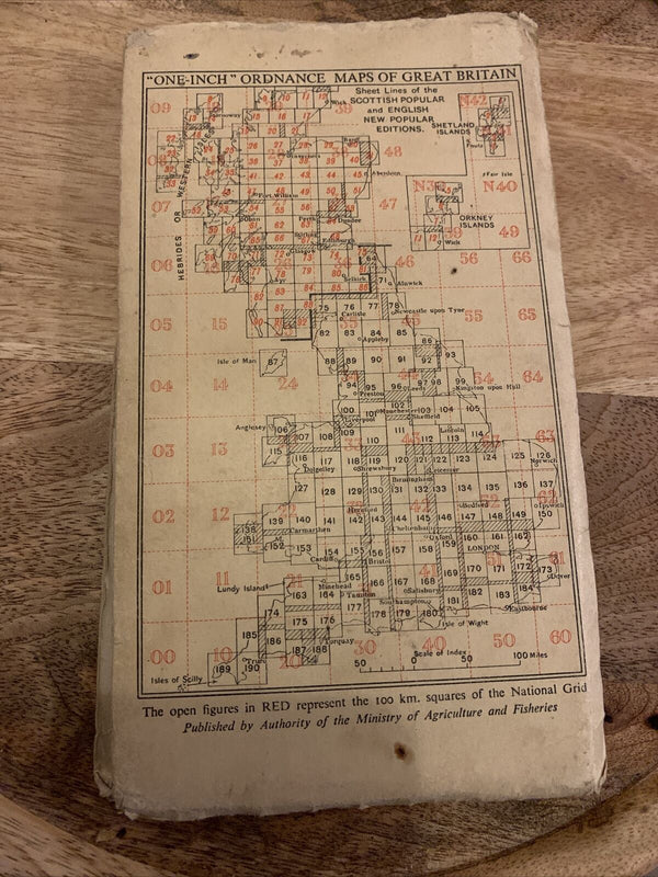 PORTREE & DUNVEGAN Scotland Ordnance Survey One Inch Sheet 24 Popular Ed 1947