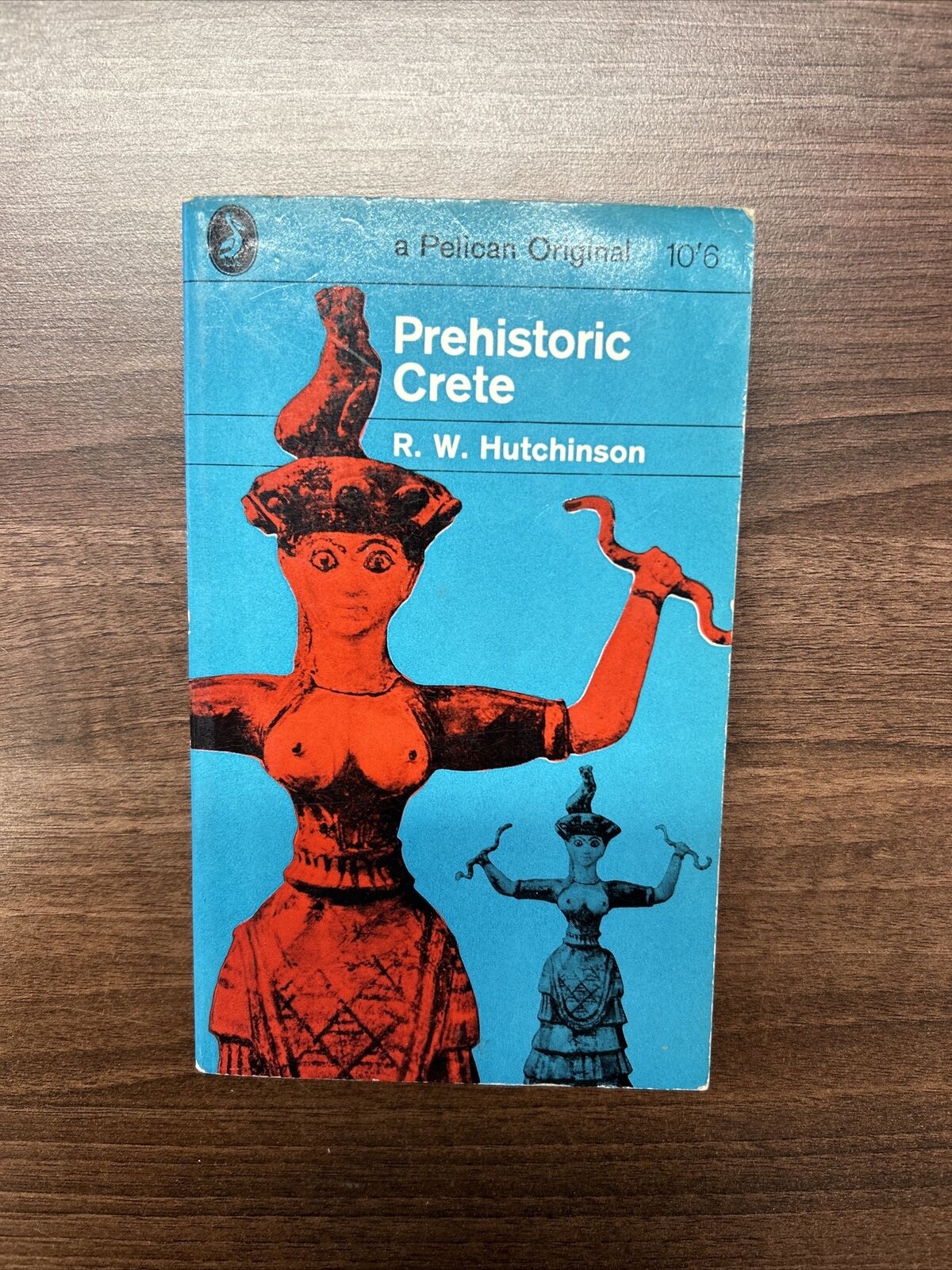 PREHISTORIC CRETE - R W Hutchinson Pelican Book 1965 A501 Photos Minoan