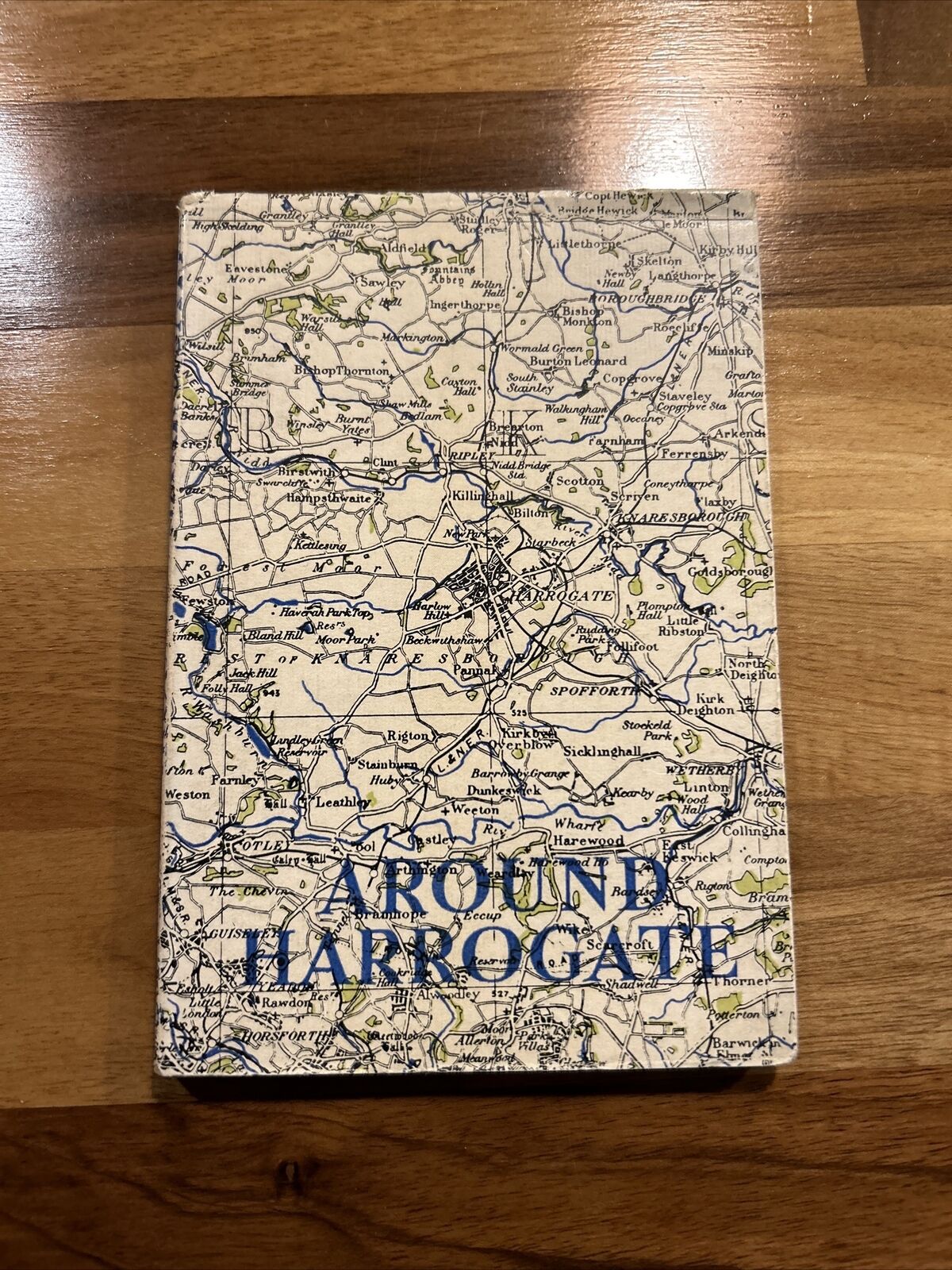 AROUND HARROGATE Footpath Guides Number 80 First Edition 1948 Arthur Gaunt