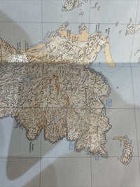 LOCHBOISDALE Ordnance Survey Second Series Pathfinder Sheet NF71/81 1977 Eriskay