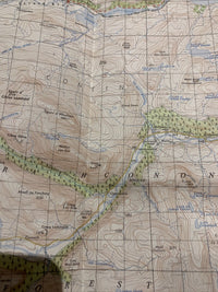 Strathpeffer - Ordnance Survey Seventh Series One Inch Map 1968 Sheet 27