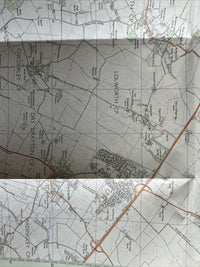 PAPWORTH EVERARD & SWAVESEY Ordnance Survey Pathfinder Map 981 TL26/36 1986