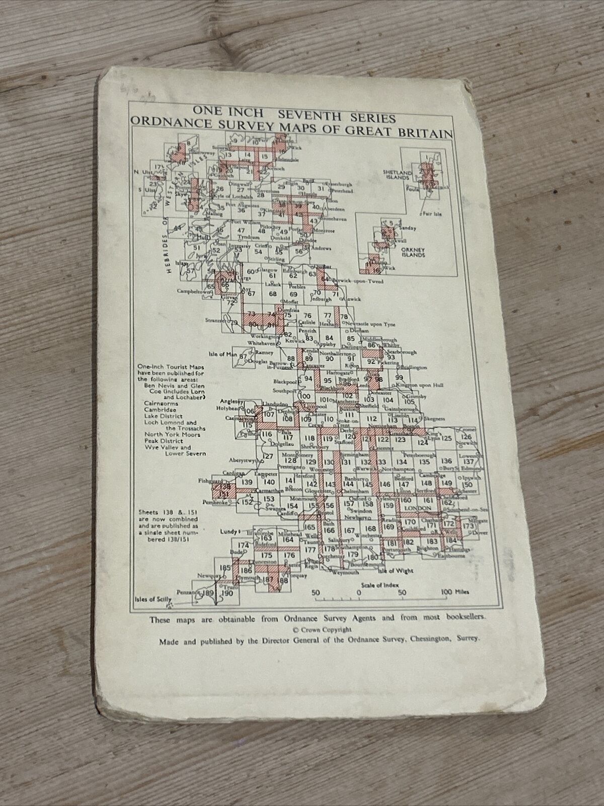 LONDON North East 1964 Seventh Series Ordnance Survey One Inch Map Tilbury