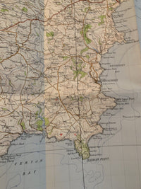 Truro Falmouth Cornwall - 1957 6th Series Ordnance Survey One Inch Sheet 190