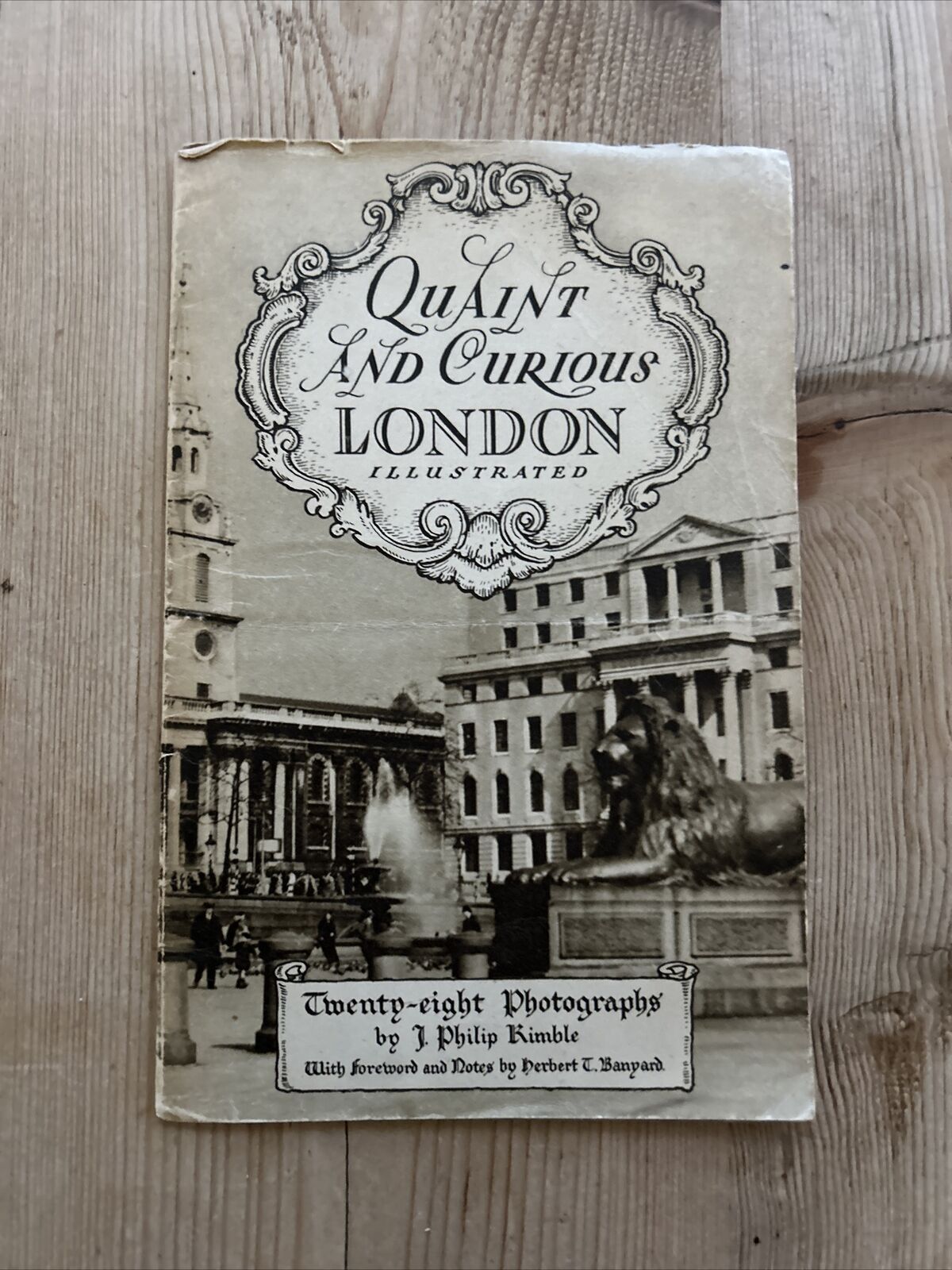 QUAINT And CURIOUS LONDON 1944 Illustrated  Guide 28 Photos