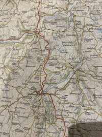 DENBIGH Ordnance Survey Seventh Series Paper One inch 1961 Sheet 108 The Alarm