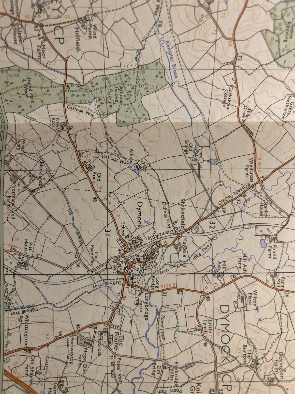 LEDBURY & MUCH MARCLE Pathfinder 1041 Ordnance Survey SO63/73 1:25,000 1993