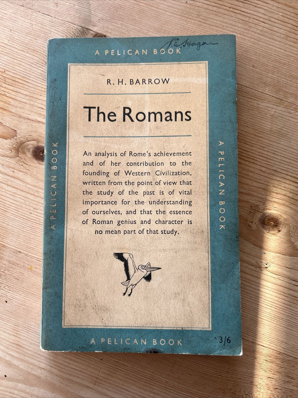 THE ROMANS R H Barrow Pelican Book 1958 No A196