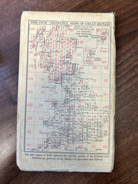 ASKRIGG & SETTLE Ordnance Survey Sixth Series One Inch Map 1947 Sheet 90 Yorks