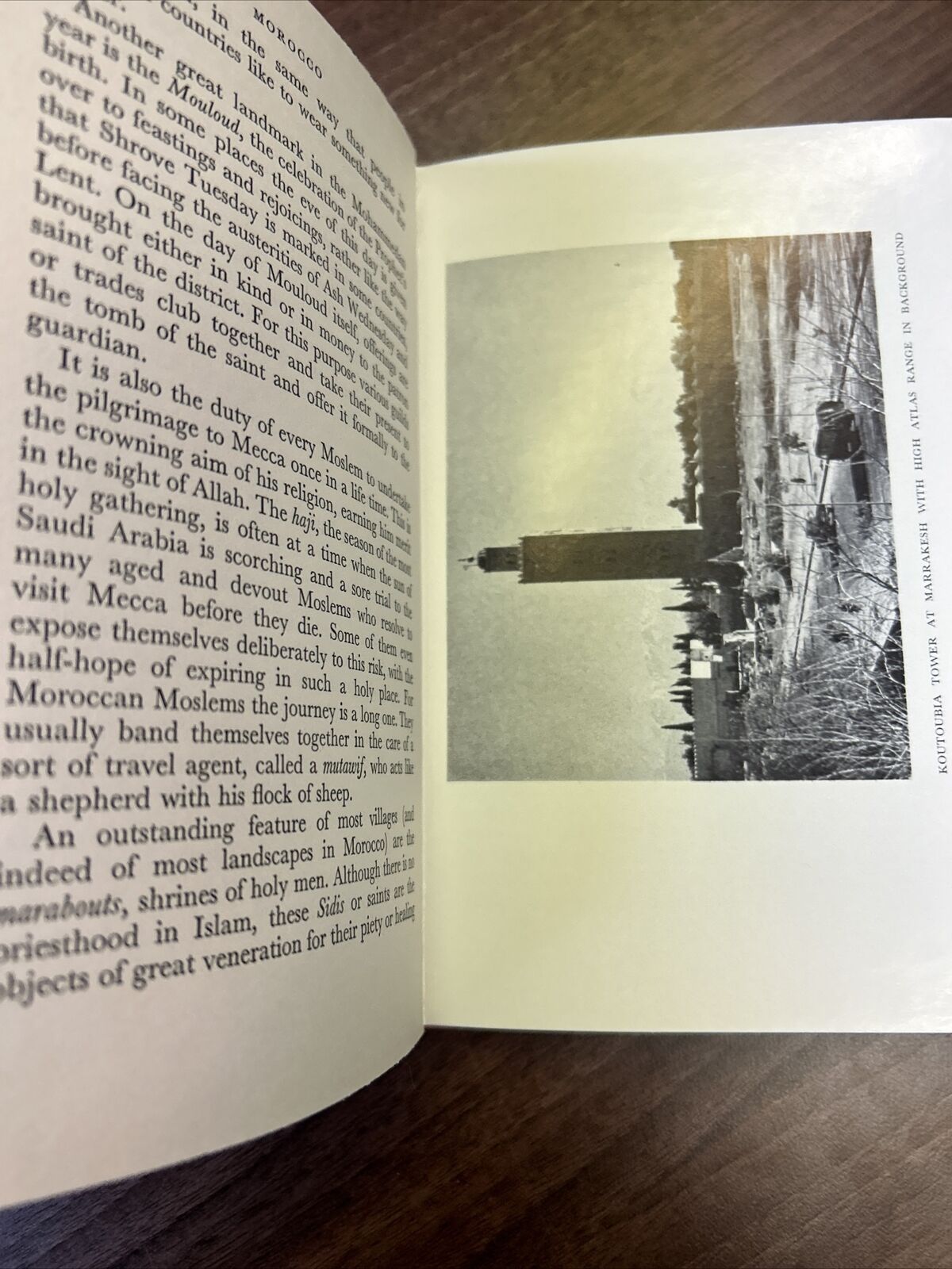 The LAND & PEOPLE OF MOROCCO Rupert Martin 1967 hardback dust jacket 