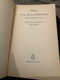 Moliere: The Misanthrope and Other Plays (Penguin Classics, 1970) Paperback Book