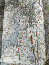 PRESTON Ordnance Survey Seventh Series Paper One inch 1961 Sheet 94 Lancaster