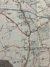 MEOPHAM Ordnance Survey Sheet TQ66 1:25000 1957 Kent Birling