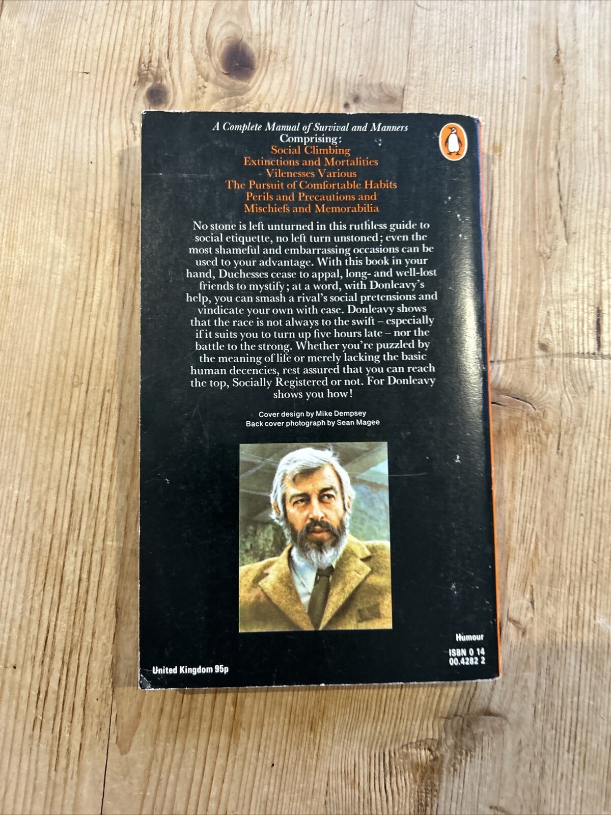 THE UNEXPURGATED CODE - JP Donleavy - Penguin Paperback 1976 Manual Of Manners