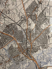 TOTTON & Part Of NEW FOREST Pathfinder Ordnance Survey SU21/31 1:25000 1980