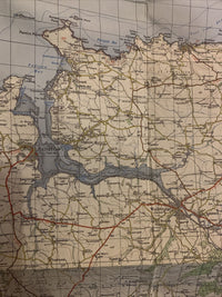 NEWQUAY & PADSTOW Cloth No 185 1961 7th Series Ordnance Survey 1 Inch Map