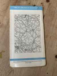 BRAILSFORD Ordnance Survey Sheet SK24 2 & Half Inch MAP 1960 Shirley