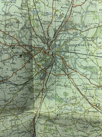 Shrewsbury - Ordnance Survey Seventh Series One Inch Map 1961 Sheet 118