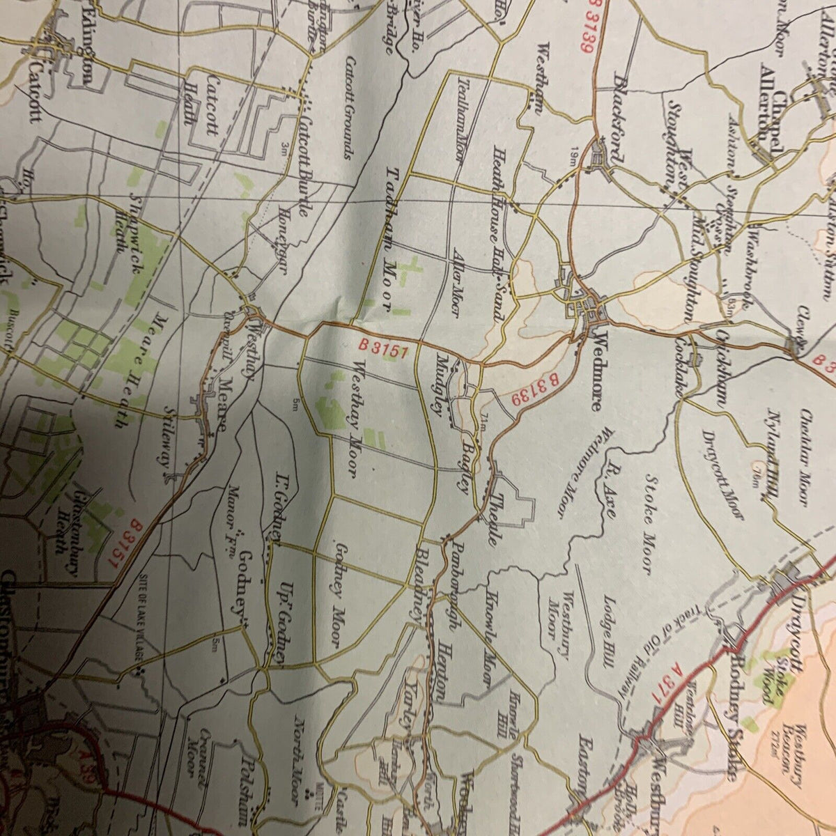 BRISTOL & NORTH SOMERSET - Bartholomew National Map Series No 7 - 1975