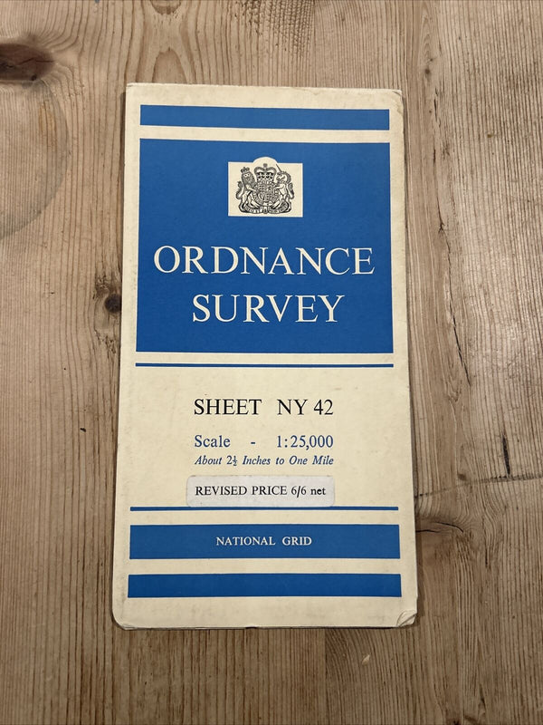 POOLEY BRIDGE Ullswater Ordnance Survey Sheet NY42  1:25000 1960 Lake District