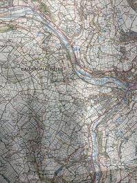 SOUTH PENNINES - Ordnance Survey Outdoor Leisure Map 1984 Blackburn Haworth