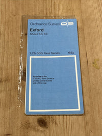 EXFORD Ordnance Survey Sheet SS83 Map 1:25,000 First Series 1962 Withypool