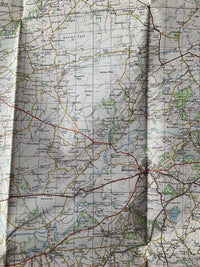 Carlisle Kielder Forest - Ordnance Survey Map One Inch 1968 Sheet 76