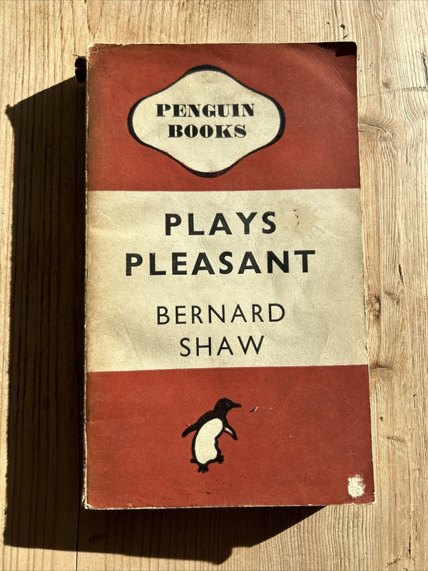 PLAYS PLEASANT Bernard Shaw 1946 Penguin Book No. 560 First