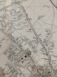 Newmarket - Garnett Map - Exning Snailwell Burwell Lakenheath 1970s? 