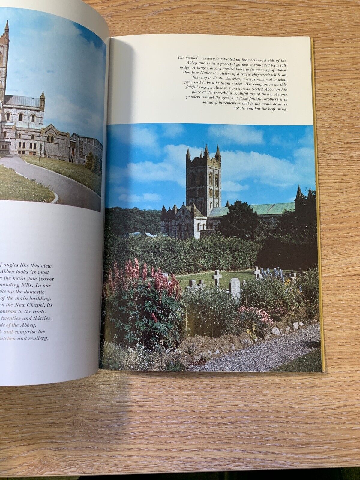 Buckfast Abbey 1968 Guide Colour Photographs History 