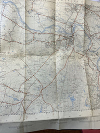 WINDSOR ETON DORNEY - Paper Ordnance Survey Sheet 41/97 1:25000 1950