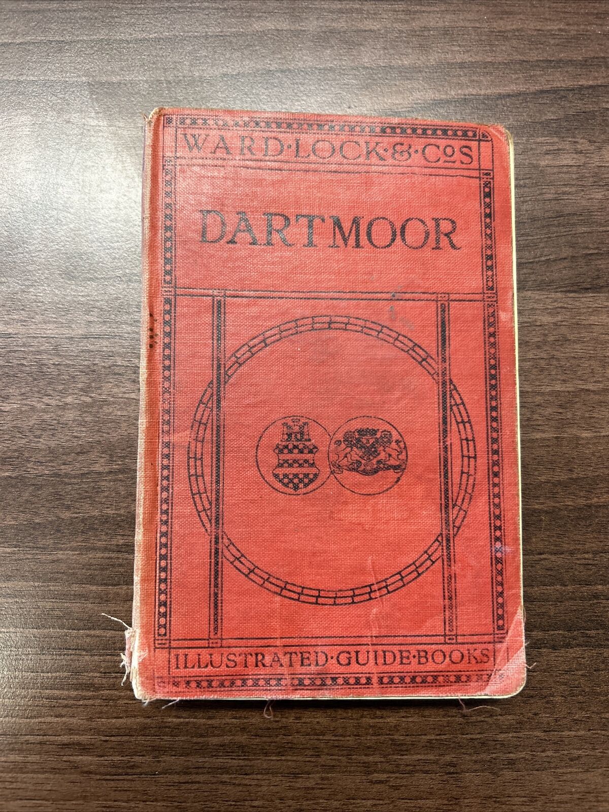 DARTMOOR Devon Ward Lock Guide Book 1920? Maps Plans