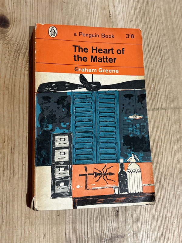 THE HEART OF THE MATTER by Graham Greene - Penguin Book 1962 No 1789