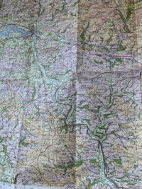 EXMOOR - Ordnance Survey Map 1967 Exmoor National Park - One Inch Colour Paper