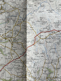 BODMIN & LAUNCESTON Ordnance Survey Seventh Series Paper One inch 1961 Sheet 186