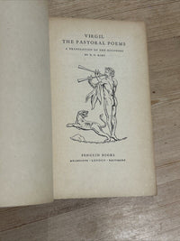 THE PASTORAL POEMS Virgil - Penguin Classics L8 1953