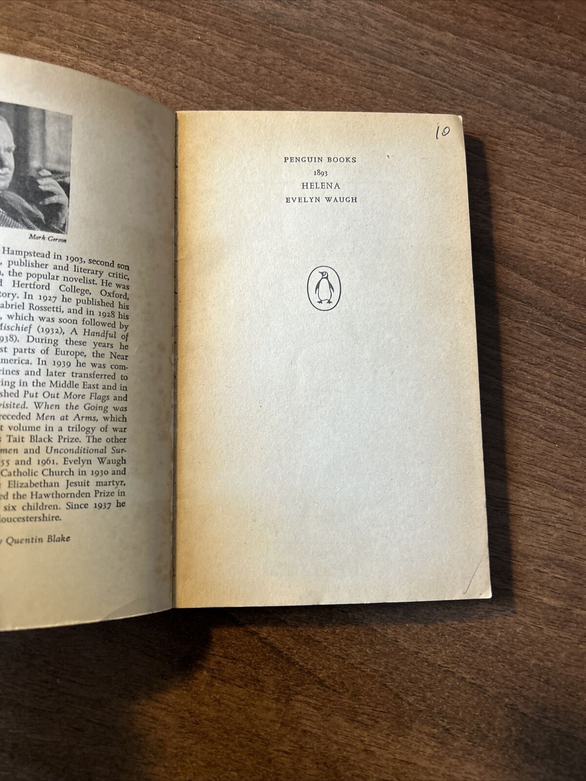 HELENA Evelyn Waugh Penguin Books 1963 No 1893