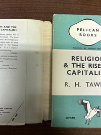 RELIGION AND THE RIDE OF CAPITALISM By RH Tawney - Pelican 1938 No A23 First ed