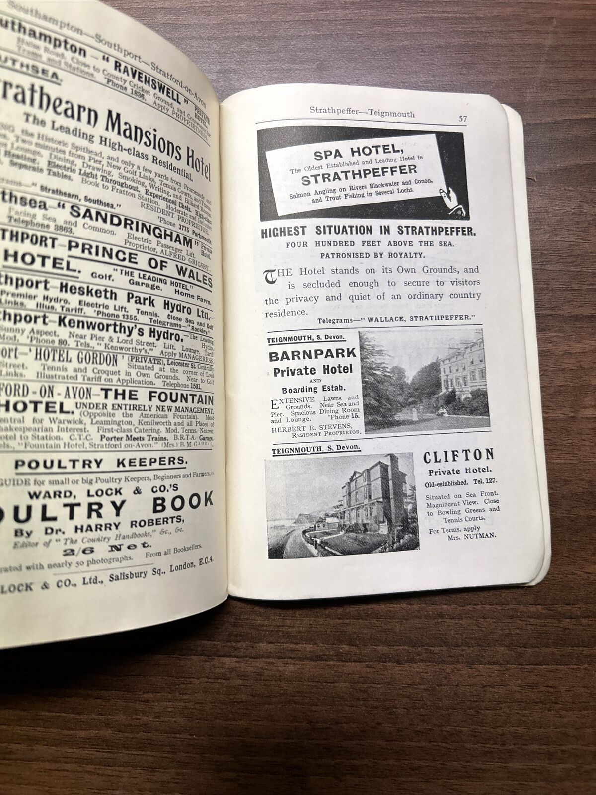 LYNTON and LYNMOUTH - Ward Lock Guide Book 1920s ? Maps Plans The Doones